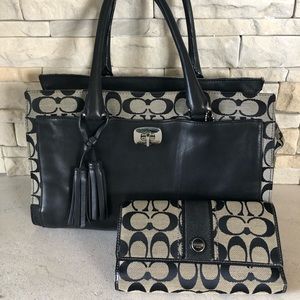 Coach Bag with Wallet